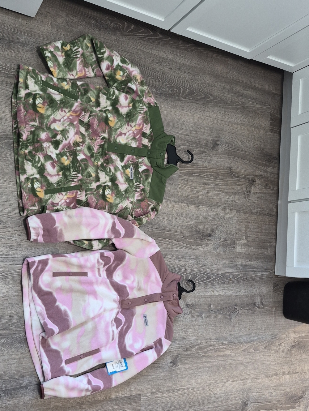 Columbia Fleece Pullovers (2) | Floral & Camo | Cozy Layering